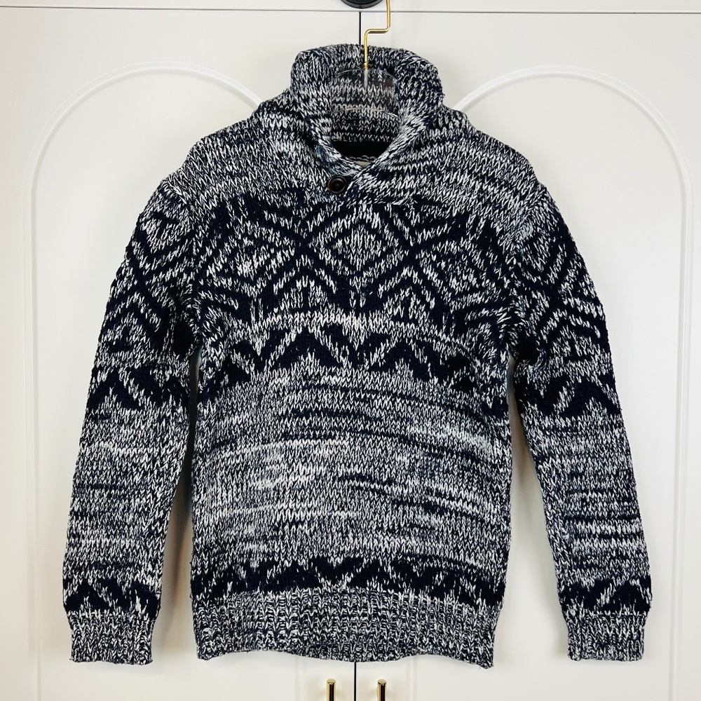 Gymboree Boy's One-Button Cabin Sweater
